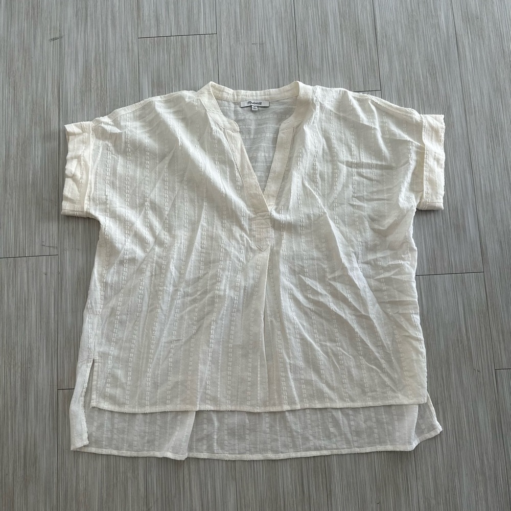 Madewell gauzy top